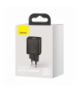 Baseus ładowarka sieciowa Super Si PD 30W 1x USB-C czarna Baseus