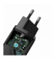 Baseus ładowarka sieciowa GaN2 Lite PD 65W 1x USB-C 1x USB czarna Baseus