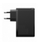 Baseus ładowarka sieciowa GaN2 Pro PD 100W 2x USB-C 2x USB czarna Baseus