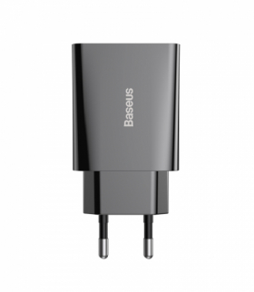 Baseus ładowarka sieciowa Speed Mini PD 20W 1x USB-C czarna Baseus