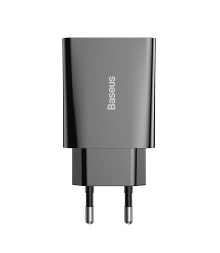 Baseus ładowarka sieciowa Speed Mini PD 20W 1x USB-C czarna Baseus