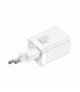 Baseus ładowarka sieciowa Super Si PD 30W 1x USB-C 1x USB biała Baseus
