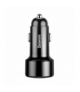 Baseus ładowarka samochodowa Magic PQC 3.0+ 2USB czarna 45W BRA007184