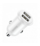 Baseus ładowarka samochodowa Grain Pro 2x USB 4,8A biała BRA010577