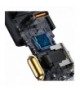 Baseus ładowarka samochodowa Share Together PD 120W 1x USB 1x USB-C szara z gniazdem zapalniczki BRA011043