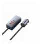 Baseus ładowarka samochodowa Share Together 2w1 PD 120W 2x USB 2x USB-C szara BRA011044