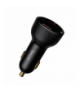 Baseus ładowarka samochodowa Superme PD 100W 1x USB 1x USB-C czarna + kabel USB-C - USB-C BRA011045