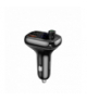 Baseus transmiter FM T-Shaped S-13 Bluetooth MP3 ładowarka samochodowa czarna BRA012755