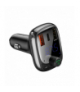 Baseus transmiter FM T-Shaped S-13 Bluetooth MP3 ładowarka samochodowa czarna BRA012755