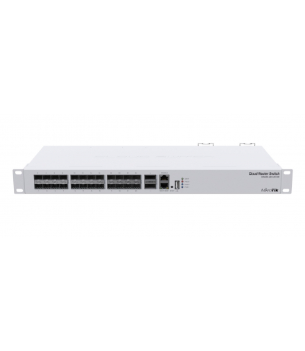 MikroTik CRS326-24S+2Q+RM Switch 24x SFP+, 2x QSFP, 1x RJ45 100Mb/s MIKROTIK CRS326-24S+2Q+RM