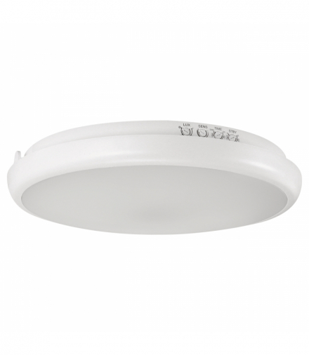 Plafoniera hermetyczna z czujnikiem ruchu EDYTOR LED C MVS 21W NW biały Struhm 04336