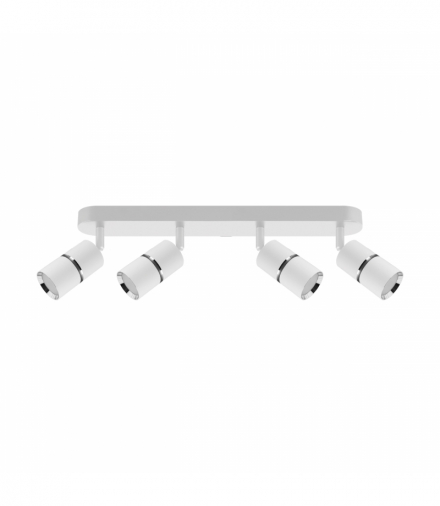 Oprawa ścienno-sufitowa DIOR SPT GU10 4L WHITE/CHROME biały/chrom Struhm 04265