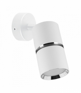 Oprawa ścienno-sufitowa DIOR SPT GU10 WHITE/CHROME biały/chrom Struhm 04259