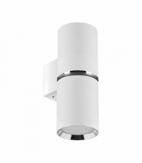 Oprawa dekoracyjna DIOR WLL 2xGU10 WHITE/CHROME biały/chrom Struhm 04267
