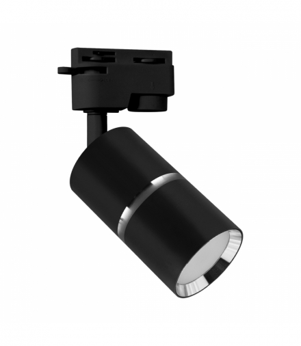 Oprawa do zamontowania na szynoprzewodzie DIOR TRA GU10 BLACK/CHROME czarny/chrom Struhm 04256