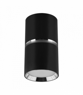 Oprawa sufitowa DIOR DWL GU10 BLACK/CHROME czarny/chrom Struhm 04254