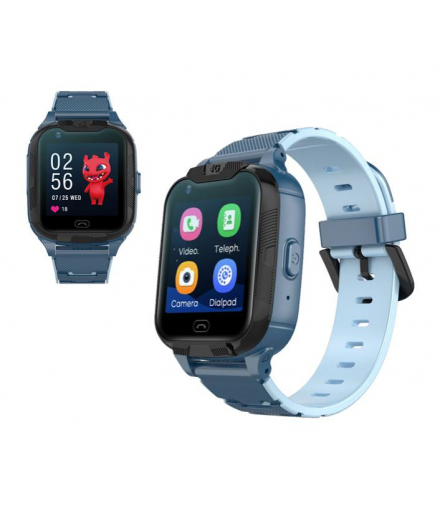 ZEGAREK SMARTWATCH MAXLIFE KIDS NIEBIESKI LOKALIZATOR G WiFi 4G MXKW350/N