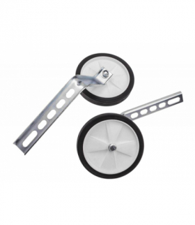 KOŁO BOCZNE ROWEROWE DZIECIĘCE PLASTIKOWE 12-20, koła podporowe, podpórki LXAWR0300B