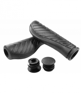 Chwyt kierownicy VELO rowerowy czarny gel LXAWR2235