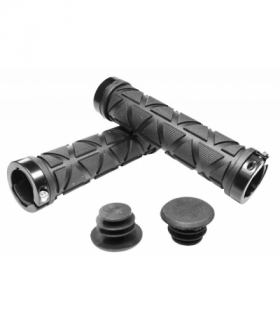 Chwyt kierownicy rowerowy czarny przykręcany LXAWRW2228