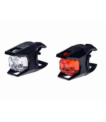 LAMPA ROWEROWA PRZÓD TYŁ LED kpl. 2 szt silikon LXAWR1209