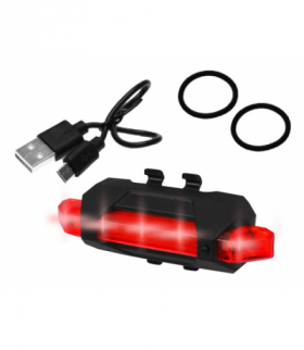 LAMPA ROWEROWA TYŁ LED LXAWR1166B