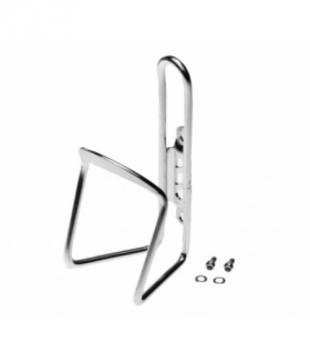 Koszyk na bidon rowerowy uchwyt alu srebrny LXAWR2002