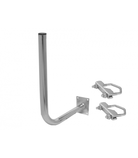 Uchwyt SAT czołowy balkonowy uniwersalny 30/80 z cybantami. LXSAT372