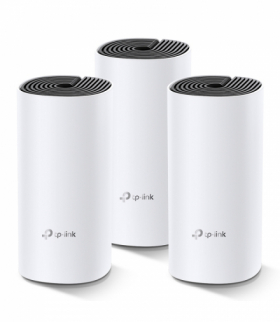 TP-Link Deco M4 3-Pack Router WiFi MU-MIMO, AC1200, Dual Band, Mesh, 4x RJ45 1000Mb/s TP-LINK TL-DECO M4(3-PACK)