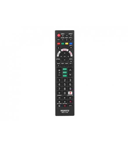 Pilot do TV LCD Panasonic RM-L1720 NETFLIX, YOUTUBE, RAKUTEN, PRIME VIDEO LAMEX LXP1720