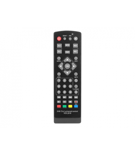 Pilot uniwersalny do tunerów DVB-T2 LAMEX LXP0455