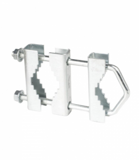 Extralink Łącznik masztów Osadzenie M8, stal, ocynk EXTRALINK EX.7119