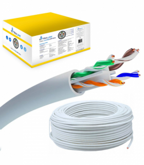 Extralink CAT6 UTP (U/UTP) V2 Wewnętrzny Kabel sieciowy skrętka 100M EXTRALINK EX.19713