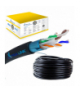 Extralink CAT6 FTP (F/UTP) Zewnętrzny żelowany Kabel sieciowy skrętka 305M EXTRALINK EX.17108