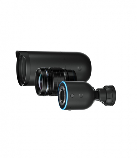 Ubiquiti UVC-AI-DSLR Kamera IP IPX5, 4K 30 fps, PoE+, obiektyw szerokokątny, 1x RJ45 1Gb/s, mikrofon, głośnik UBIQUITI UVC-AI-DSLR
