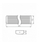 Oprawa liniowa LED MEBA LED 20W IP54 NW Kanlux 33892