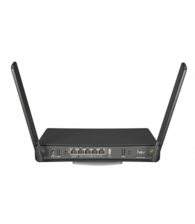 MikroTik hAP ac3 RBD53iG-5HacD2HnD Router WiFi AC Dual Band, 5x RJ45 1000Mb/s, 1x PoE, 1x USB MIKROTIK RBD53IG-5HACD2HND