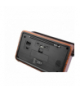 Radio przenośne Raba Retro Bluetooth, FM, USB, SD, AUX z pilotem, brązowe LTC LX510BTB