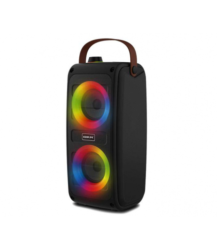 Głosnik Bluetooth BKK 2x3 /FM/AUX/SD/USB ,podświetlenie LED,mikrofon akumulator 3000mAh LXB87