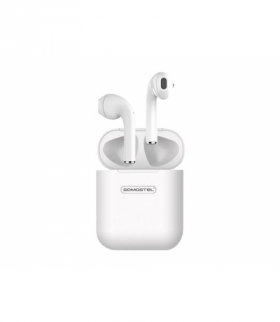 Słuchawki douszne Bluetooth Somostel Earbuds TWS I330 + etui ładujące, białe. LXTWS330