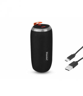 Głośnik Bluetooth LM-892 2x5W z podświetleniem RGB, akumulator 1200 mAh, czarny. LXLM892B