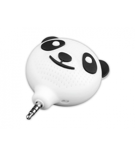 Mini głośnik PANDA TEL059, czarny. LTC LXTEL059