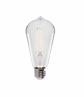 Źródło światła LED E27 7W 806lm (biały filament) XLED W ST64 WW 2700K ciepła Kanlux 37381
