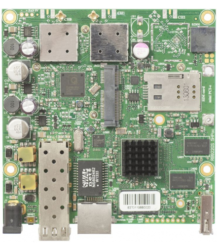 MikroTik RB922UAGS 5HPacD Router WiFi 5GHz, 1x RJ45 1000Mb/s, 1x SFP, 1x miniPCIe MIKROTIK RB922UAGS-5HPACD