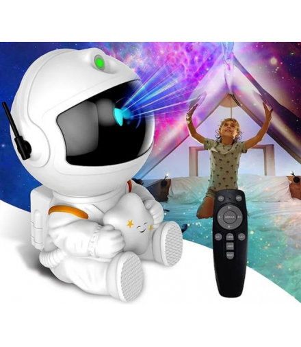 Lampka projektor astronauta mini, RGB, iluminacje świetlne LAMEX LXY1588
