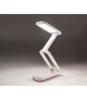 Lampka biurkowa TS-2231 32-LED SMD 3W/6500K 210lm akumulator 2000mAh, różowa LAMEX LXTS2231R