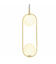 CORDEL LAMPA WISZĄCA 2X28W G9 MOSIĄDZ 32-73464 Candellux