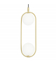 CORDEL LAMPA WISZĄCA 2X28W G9 MOSIĄDZ 32-73464 Candellux