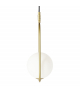 CORDEL LAMPA WISZĄCA pojedyncza 1X28W G9 MOSIĄDZ 31-73457