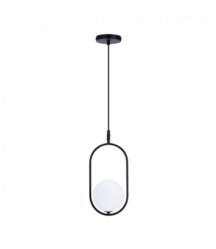 Cordel zwis lampa wisząca pojedyncza 1X28W G9 czarny 31-10148